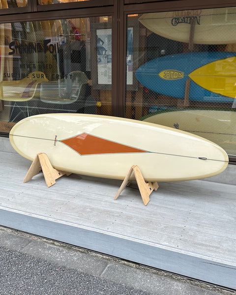 Used Curvaceous Surfboards 6'8" 2+1 Stunning Hull
