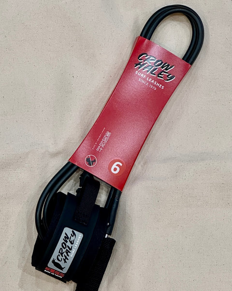 "CROW HALEY" Surf Leashes 6' made in Japan