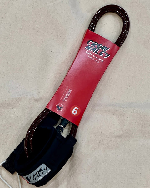 "CROW HALEY" Surf Leashes 6' made in Japan