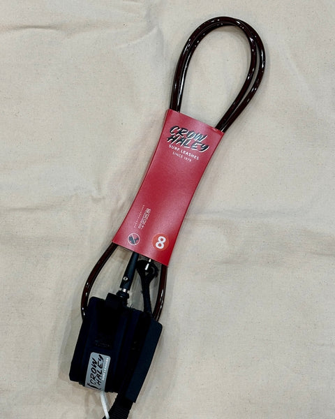 "CROW HALEY" Surf Leashes 8' made in Japan