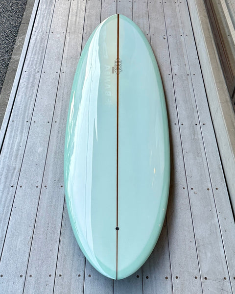 Steven Mast 6'8" Malibu / SD Hull "Speedster" 2+1