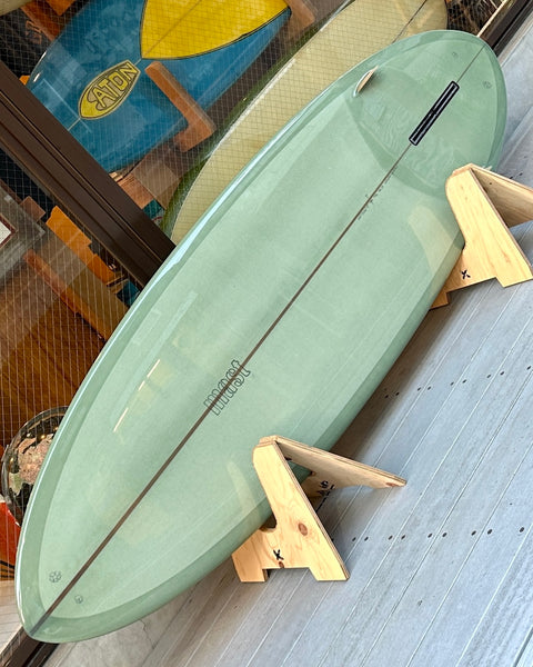 Steven Mast 6'6" Malibu / SD Hull "Speedster" 2+1