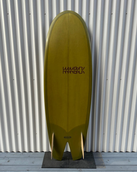 Used Mandala Custom Shapes 5'6" Deep Arc-tail Swallow Twin