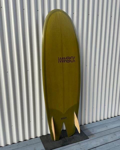 Used Mandala Custom Shapes 5'6" Deep Arc-tail Swallow Twin