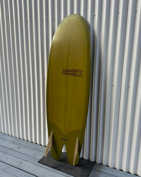 Used Mandala Custom Shapes 5'6" Deep Arc-tail Swallow Twin