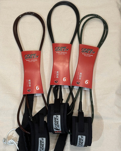 "CROW HALEY" Surf Leashes 6'