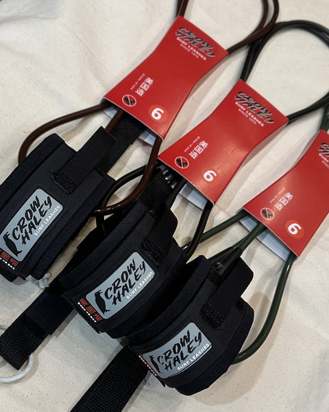 "CROW HALEY" Surf Leashes 6'