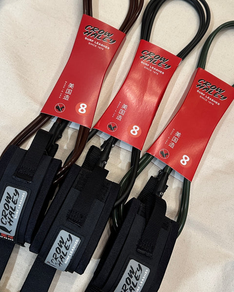 "CROW HALEY" Surf Leashes 8'