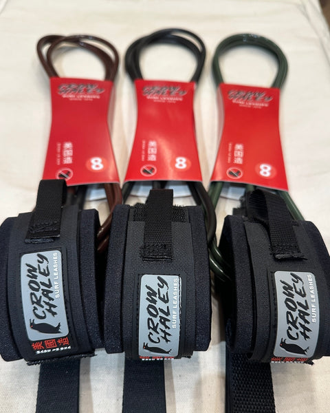 "CROW HALEY" Surf Leashes 8'