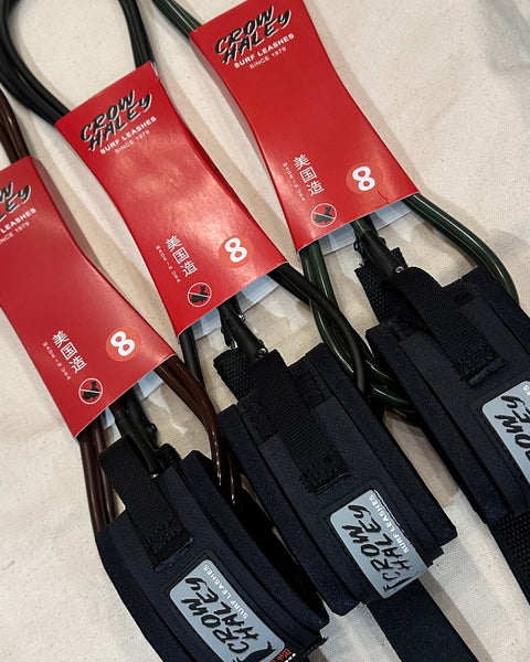 "CROW HALEY" Surf Leashes 8'