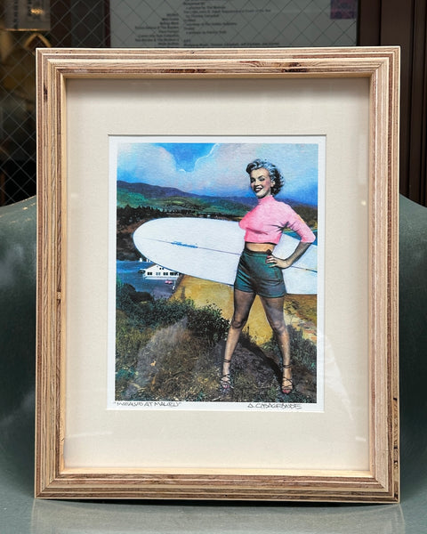 Bongo Bay Studio "MARILYN AT MALIBU"