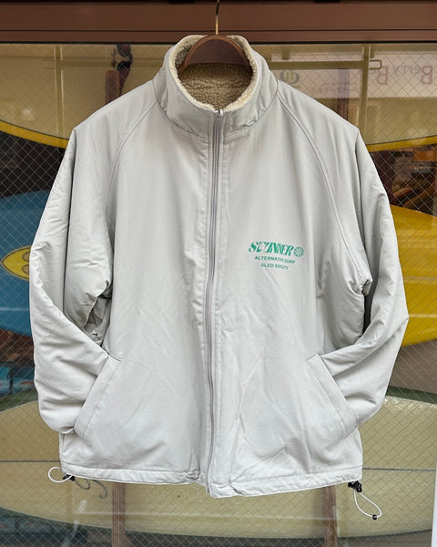 "STUNNER" リバーシブル ナイロン・ボアジャケット