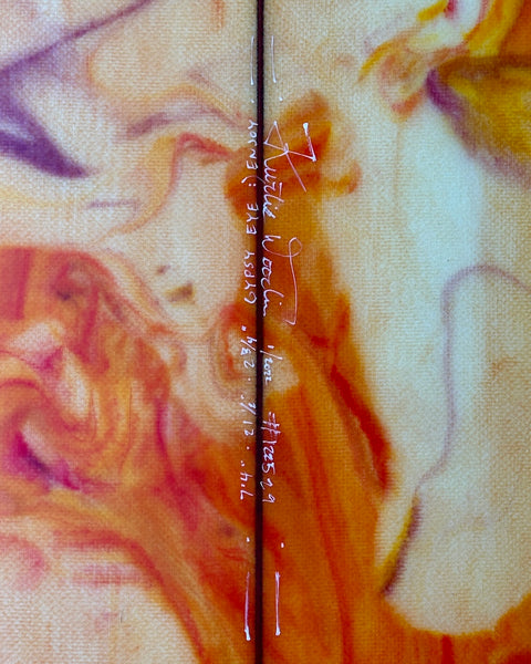 Used Woodin Surfboards "Gypsy Eye" 7'4"