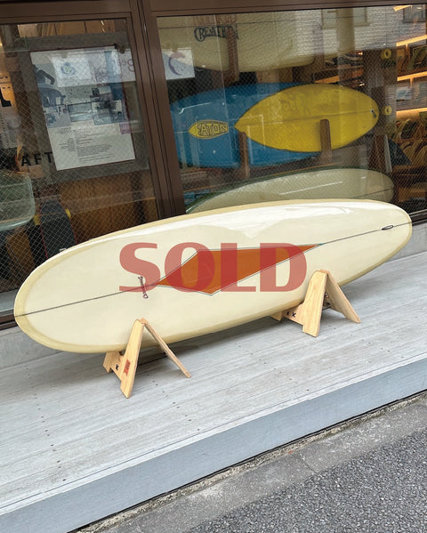 Used Curvaceous Surfboards 6'8" 2+1 Stunning Hull
