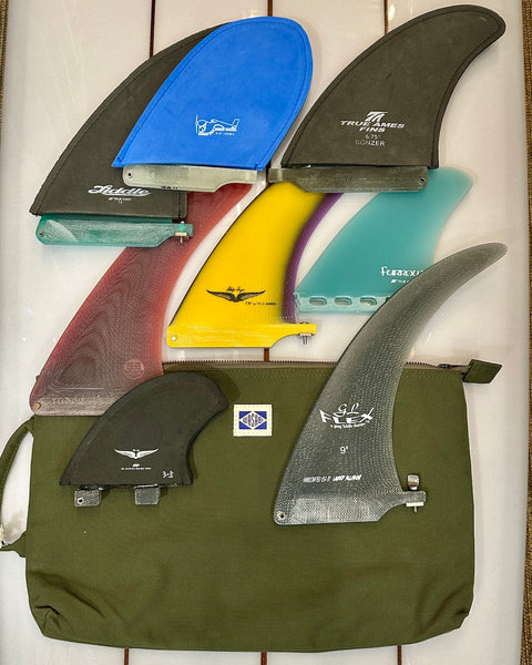 WASABI Originals  "Single fin organizer" pouch