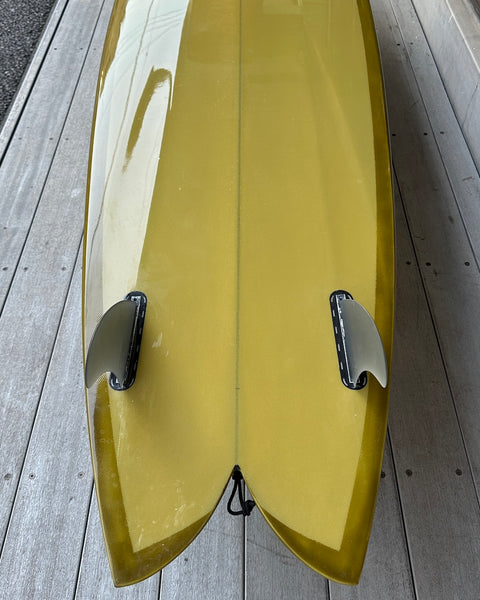 Used Curvaceous Surfboards 7'6"  "Stunning Fish"
