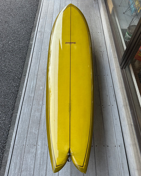 Used Curvaceous Surfboards 7'6"  "Stunning Fish"