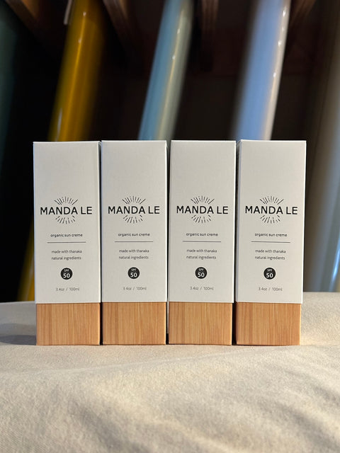 "MANDA LE" Organic Sun Creme Made in U.S.A.