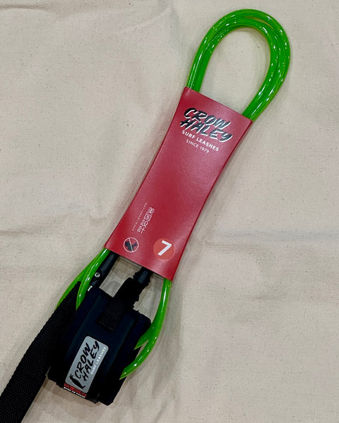 "CROW HALEY" Surf Leashes 7'  made in Japan