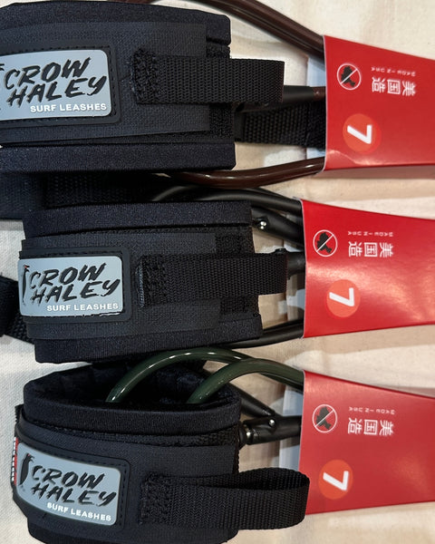 "CROW HALEY" Surf Leashes 7'