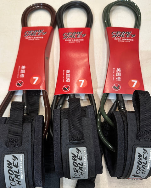 "CROW HALEY" Surf Leashes 7'