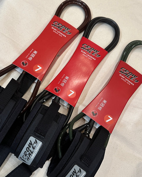 "CROW HALEY" Surf Leashes 7'