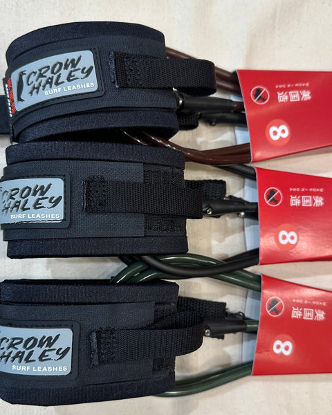 "CROW HALEY" Surf Leashes 8'