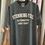 Stunning Foil オリジナルTee 011 [pigment dyed GOATボディ]