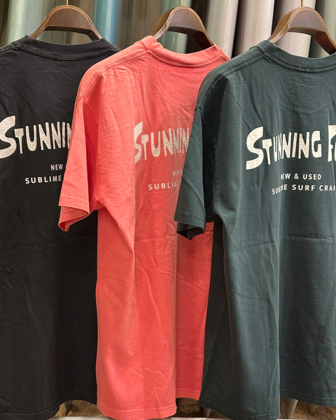 Stunning Foil オリジナルTee 013 [pigment dyed GOATボディ]