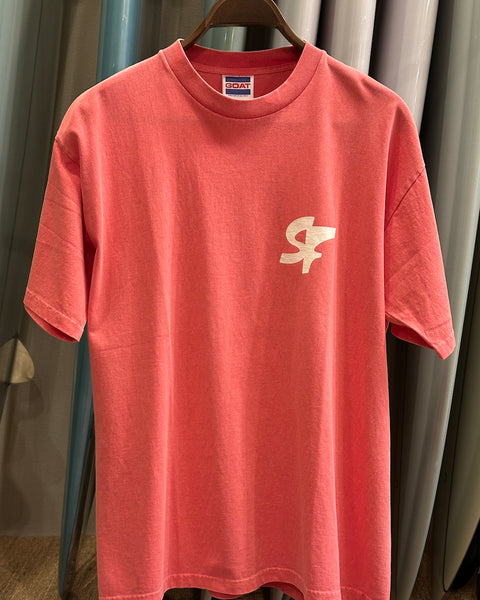 Stunning Foil オリジナルTee 013 [pigment dyed GOATボディ]