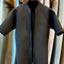 QUALITY WETSUITS 2mmメッシュラバーフロントジップ半袖タッパー