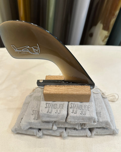 STANDJOE fin stand 無垢材 [stunning foil 別注]