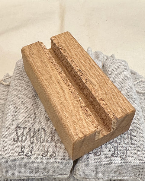 STANDJOE fin stand 無垢材 [stunning foil 別注]