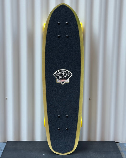 G&S Fibreflex + Brian Bent Collaboration Complete Skateboard with YOYO wheels- The Urban Flex - Moss