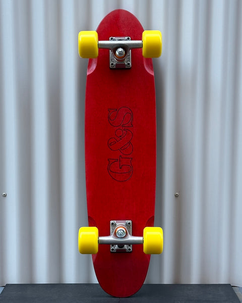 G&S 29" Warp 2 Round Tail Skateboard [complete] with YOYO wheels