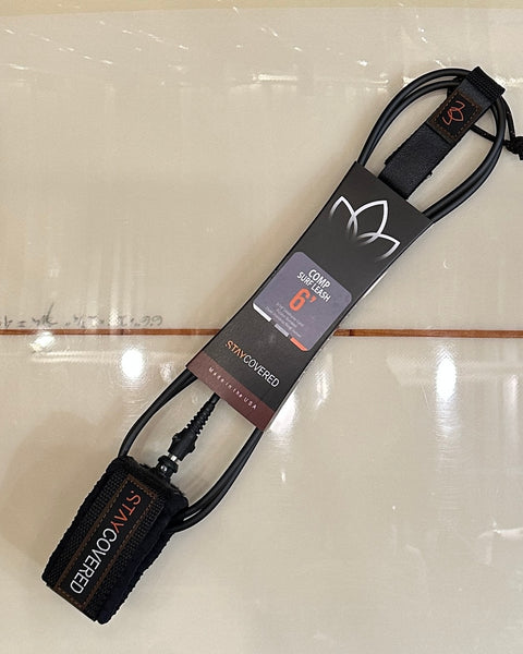 [SALE] "STAYCOVERED" Surf Leash 6'