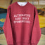 Stunning Foil オリジナル 15.5 oz Sweatshirt "ALTERNATIVE SURF CRAFT..."