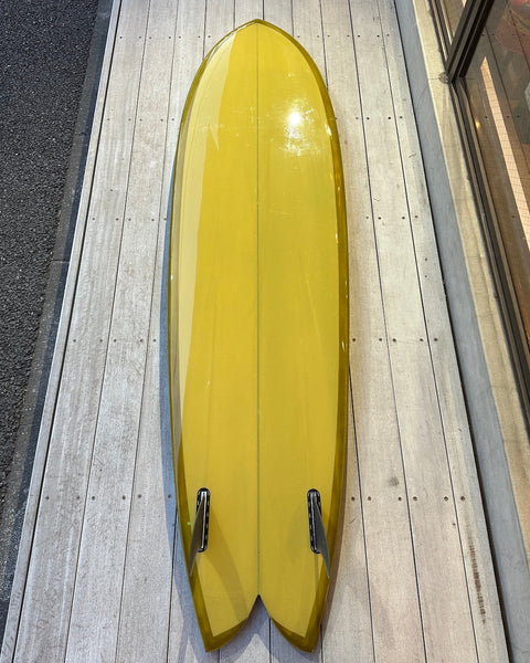 Curvaceous Surfboards 7'6"  "Stunning Fish" 参考品