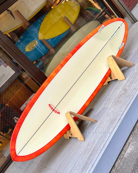 Used Woodin Surfboards "Gypsy Eye" 7'4"