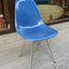 『希少』Vintage Herman Miller, "Eames Side Shell Chair" (blue) w / Eiffel Base