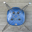 『希少』Vintage Herman Miller, "Eames Side Shell Chair" (blue) w / Eiffel Base