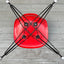 『希少』Vintage Herman Miller, "Eames Side Shell Chair" (red) w / Eiffel Base