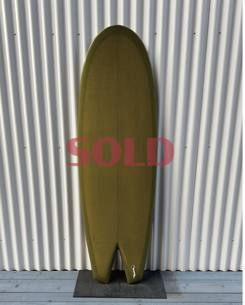 Used Mandala Custom Shapes 5'6" Deep Arc-tail Swallow Twin