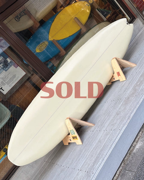 Used Joshua Keogh 8'1"  "Double Pintail Micro Glider"