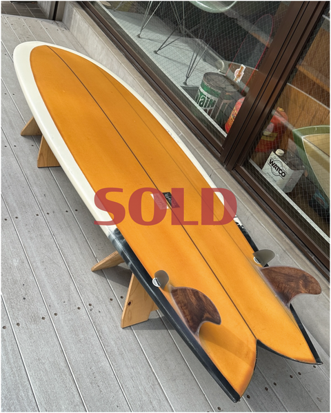 Wyatt Pender Handcrafted 6'6" Twinzer Fish